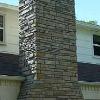 Job Complete - Stack stone veneer installed and a MTNS #1 custom chimney cap 